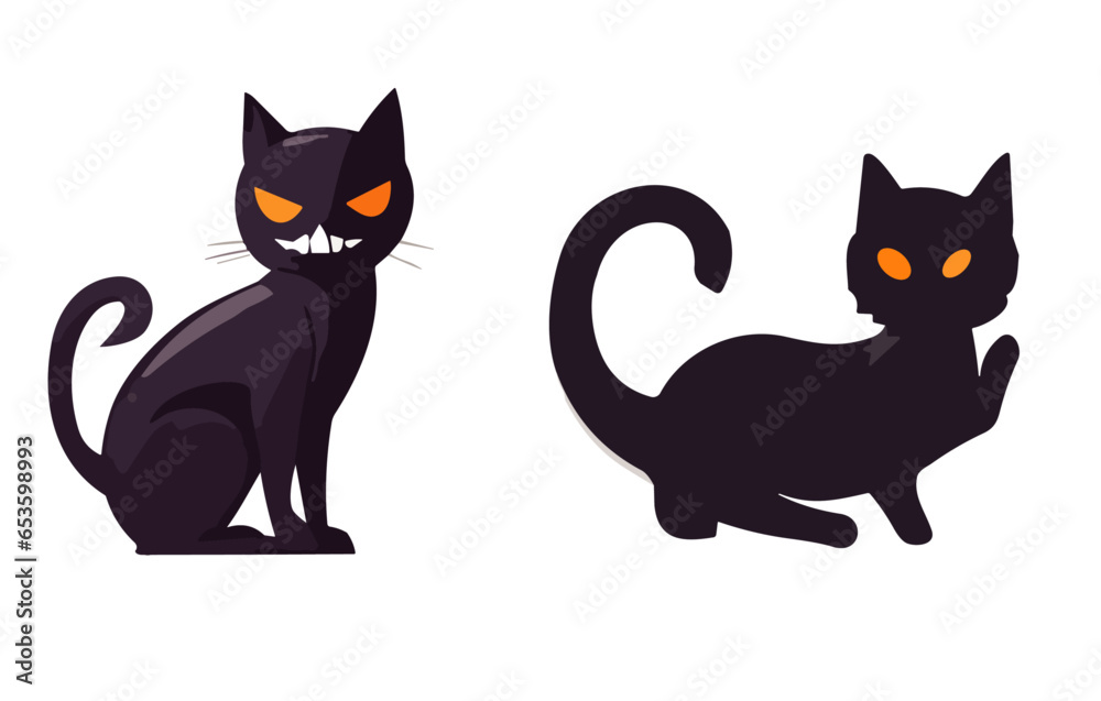 halloween  cats , halloween black cats