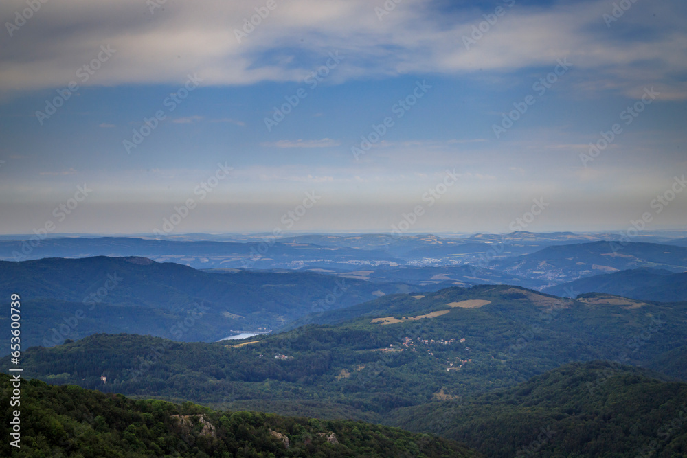 View from Uzana area, Gabrovo, Bulgaria