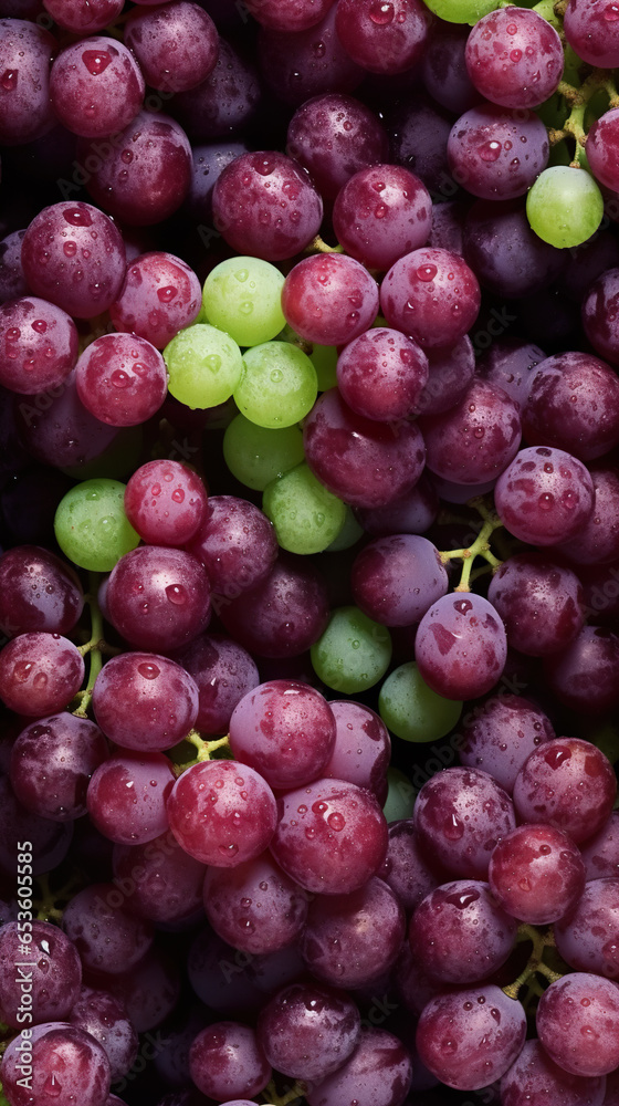 Grapes as a background, macro, close-up shot