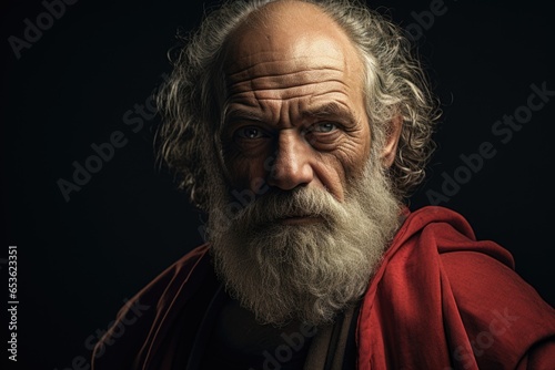 Socrates, ancient Greek philosopher, teacher thinker, ancient Greece, teachers writer , Athens antique photo
