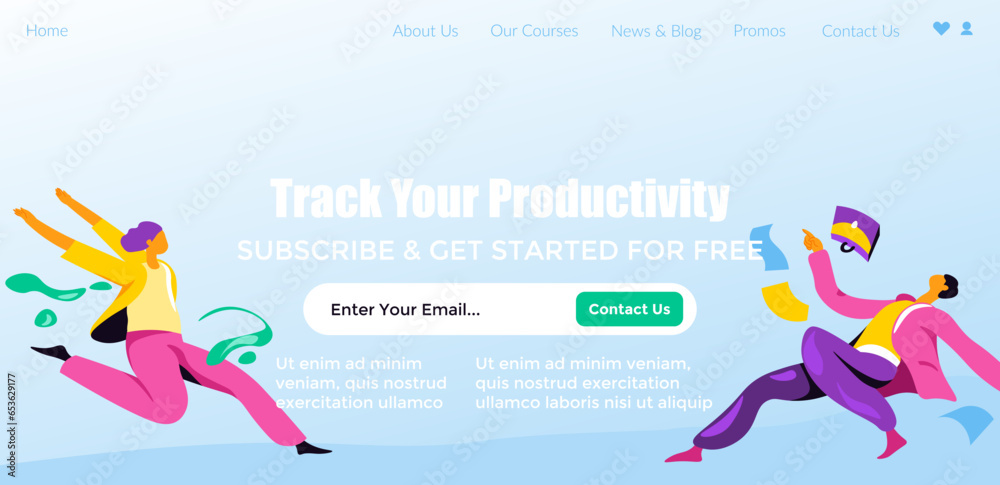 Track your productivity, subscribe and get started Track your productivity, subscribe and get started