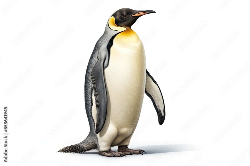 Fototapeta premium Penguin isolated on white background