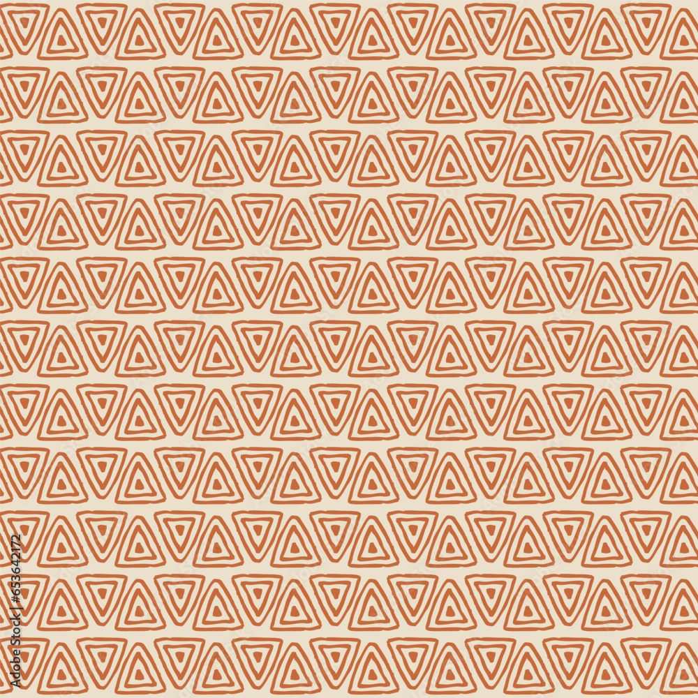 Ethnic tribal seamless pattern with native doodle hand drawn elements. Ethnic tribal seamless pattern with native doodle hand drawn elements.