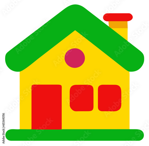 house made of plasticine
