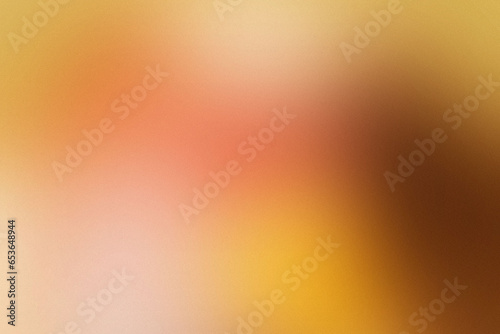 A Captivating Orange, Pink, Brown, Iridescent Gradient Background With Grain Noise Texture, Where Colors Blend Seamlessly, Creating an Aesthetic Symphony of Visual Harmony and Depth