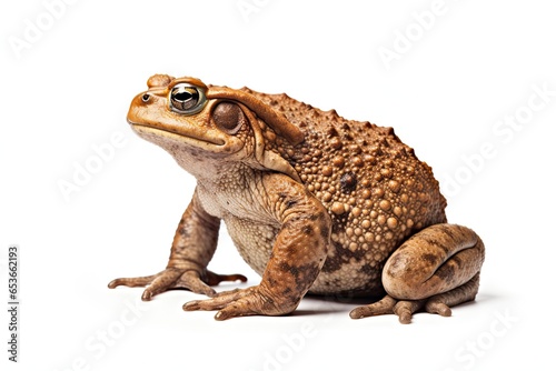Toad isolated on white background