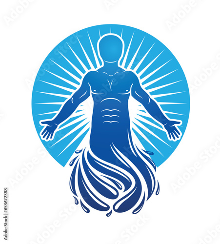 Vector illustration of huma...