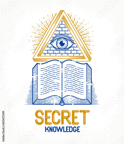 Secret knowledge vintage op...