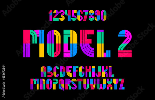 Children colorful geometric...