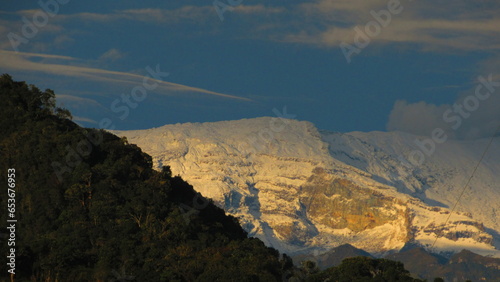 landscape in the morning