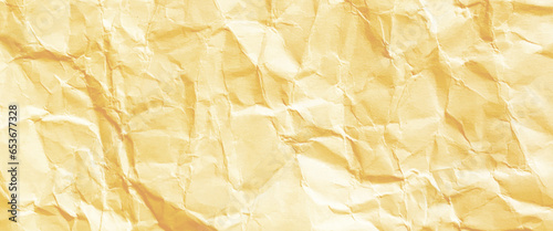 Vector crumpled sheet of baking paper as background, crumpled sheet of baking paper as background, closeup.