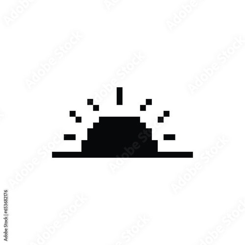Wallpaper Mural this is weather icon 1 bit style in pixel art with black color and white background ,this item good for presentations,stickers, icons, t shirt design,game asset,logo and your project. Torontodigital.ca