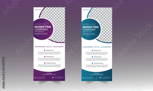 Professional roll up banner, retractable banner, pull up, roller banner or yard sign