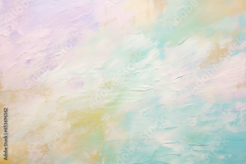 Abstract background of pastel spring colours painted wall with texture. Easter holiday background © Yevhenii