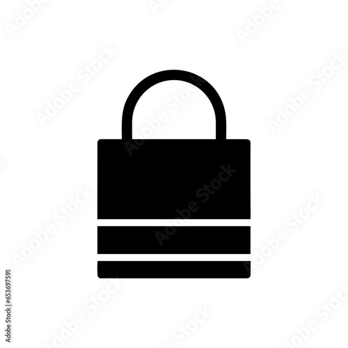 Shopping icon symbol vector image. Illustration of online shop of the ecommerse store promotion design image © Koelan