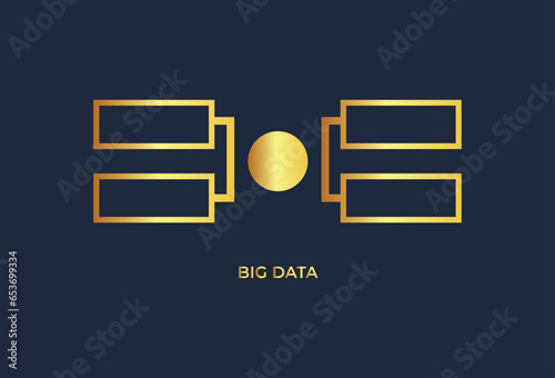 icons representing servers, internet, and network-related concepts. The icons are designed in a line style and are presented on a dark background. They depict various elements associated with servers,