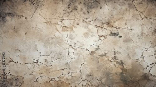 Abstract Grunge Texture with Cracked Surface