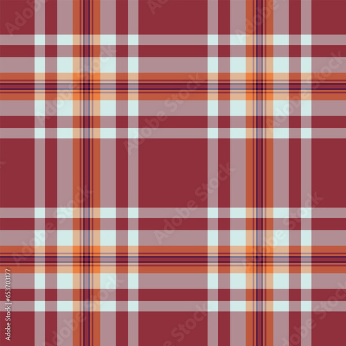 Tartan fabric seamless of textile check vector with a background texture plaid pattern.