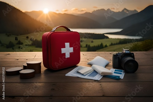 first aid box with medicine  © Aslam