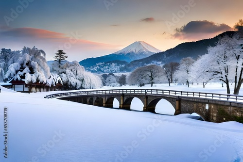 landscape with the bridge © Image Studio
