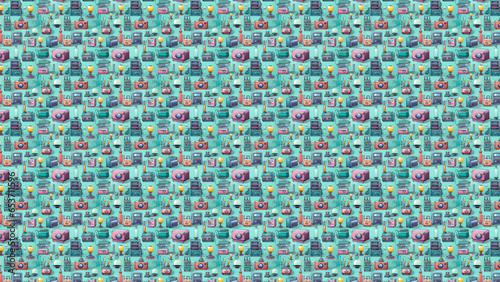 kids pattern background
