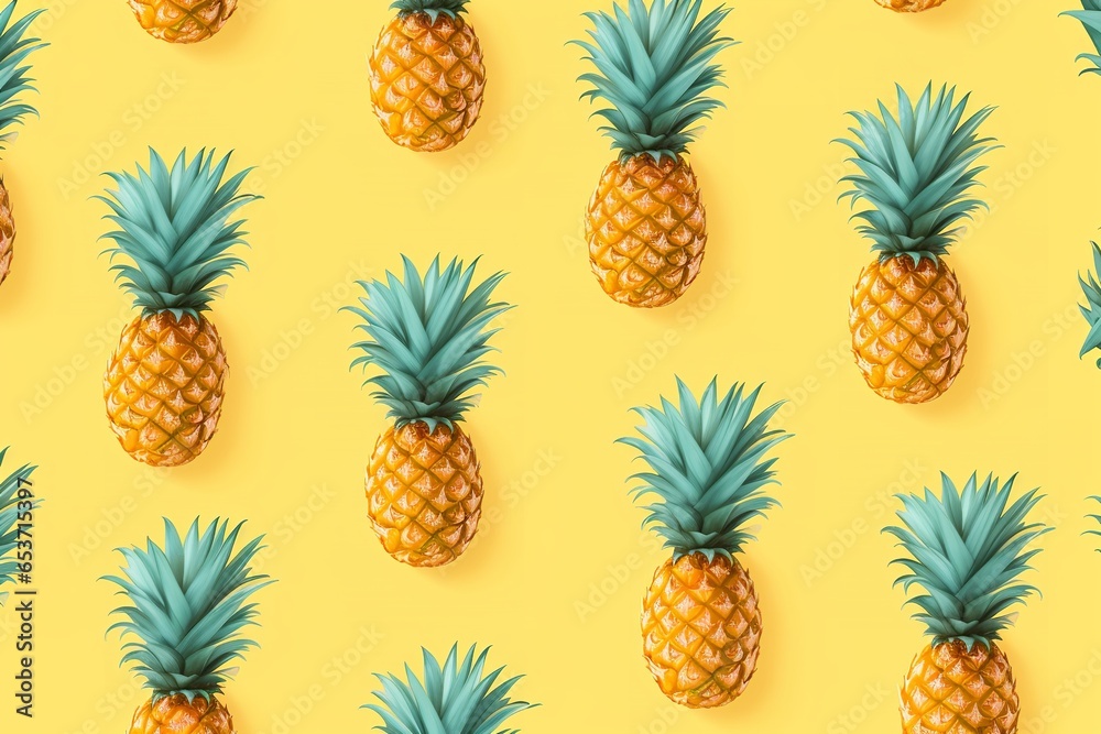 pineapple pattern banner wallpaper, simple background pineapple pattern banner wallpaper, simple background