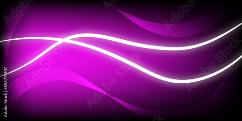 adobe abstract Glowing white neon line patterned background vector.Purple Texture Background Wallpaper Design. wave lines and bokeh lights. Data transfer concept Fantastic illustration, Ai Generative