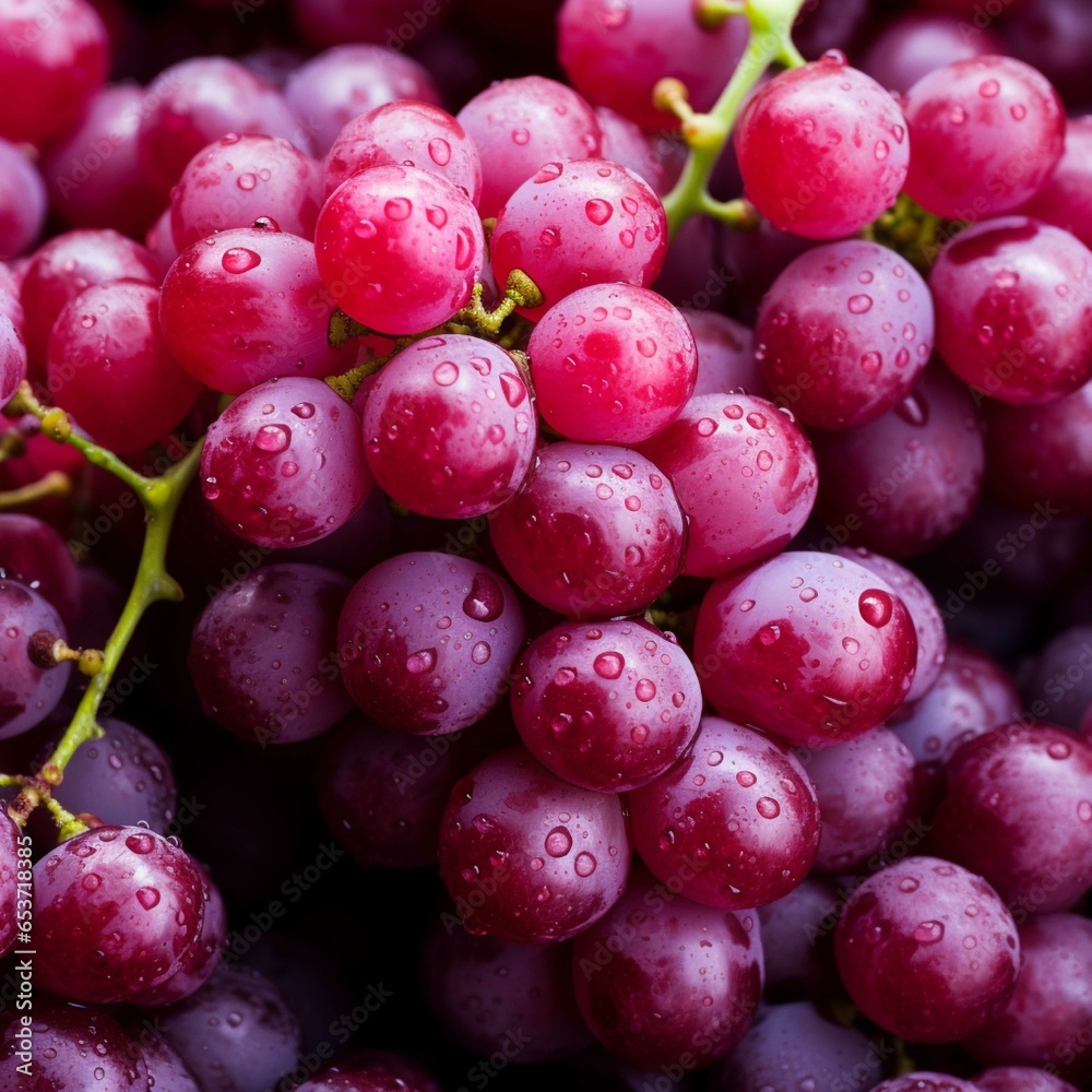 Bunch of ripe grapes as a background closeup Bunch of ripe grapes as a background closeup