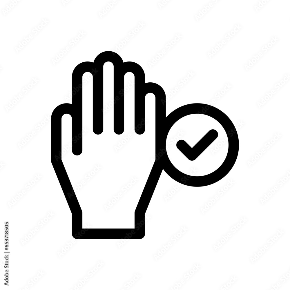 global handwashing day line icon