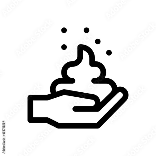 soap line icon