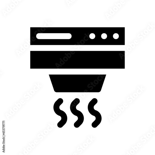 hand dryer glyph icon