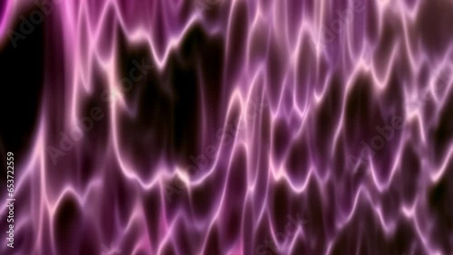 Pink abstract silk or liquid metal effect slowly moving and morphing. 