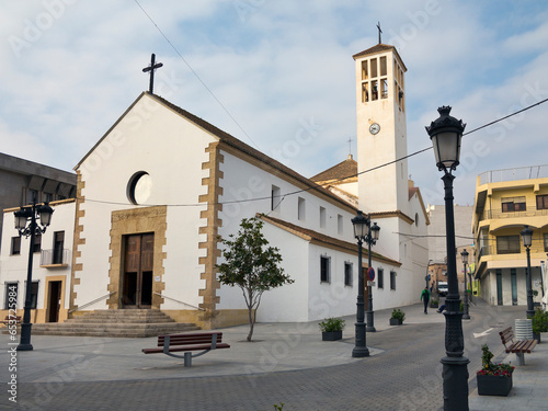 Iglesia de Nuestra Señora del Rosario en Roquetas photo