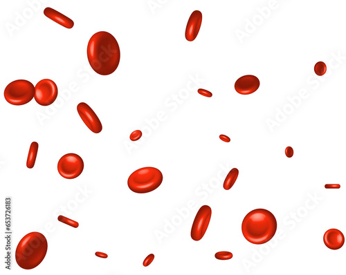 Texture of red red blood cells for Halloween.