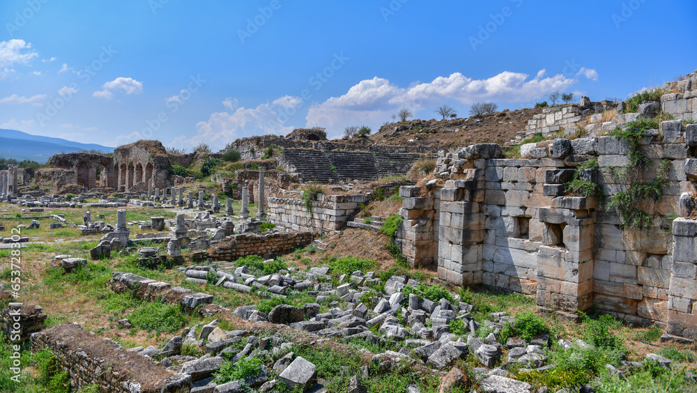 Ancient Greek City Ruins