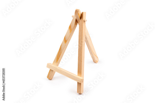 Mini wooden easel