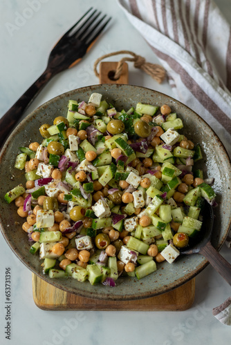 Vegan Chickpea salad
