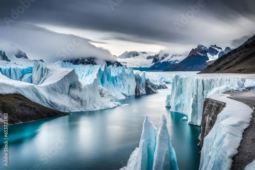 perito moreno glacier country photo