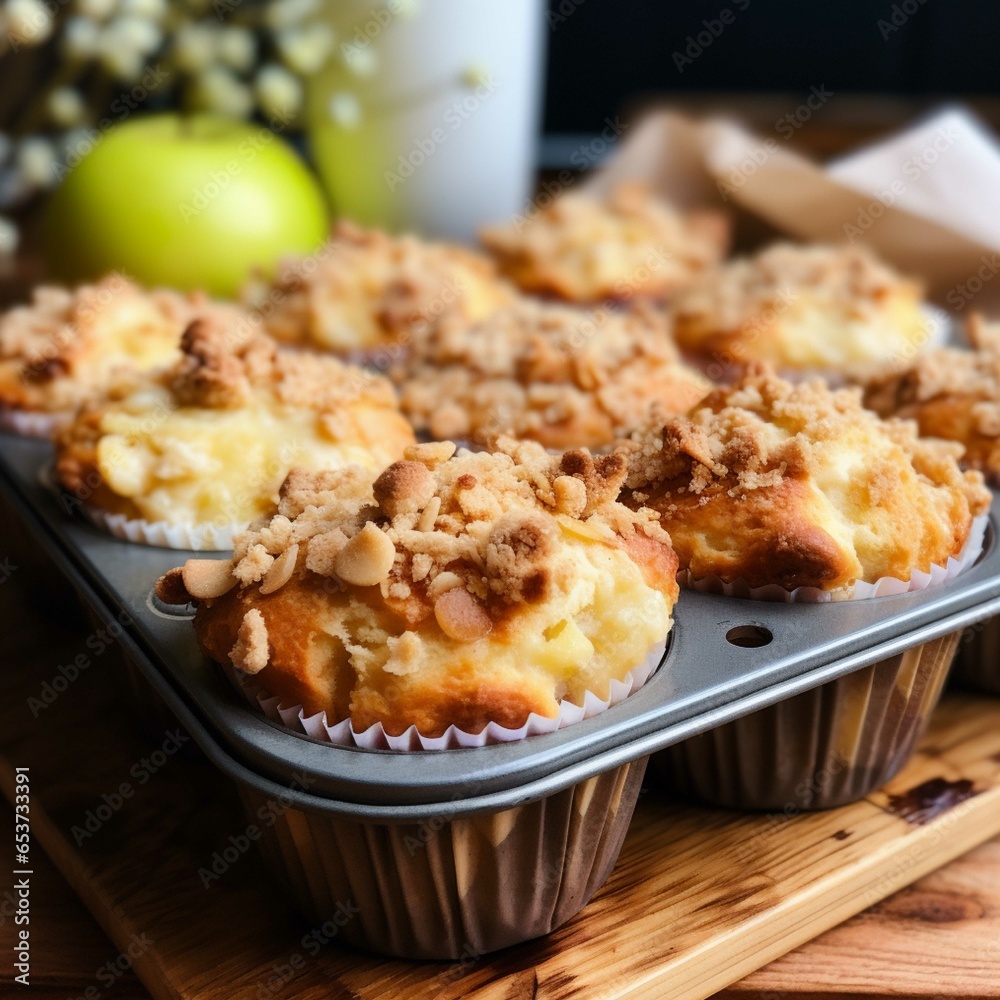 Muffins with chocolate Muffins with chocolate