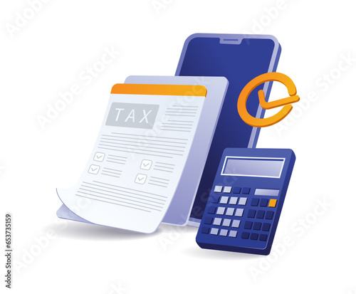 Calculation Pay taxes online