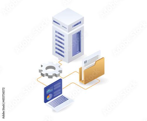 Data server maintenance mechanism process