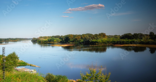 Krajobraz nad Wisłą