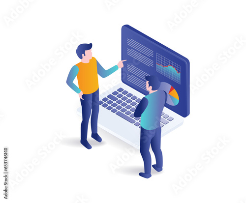 The team is diagnosing analys business developments