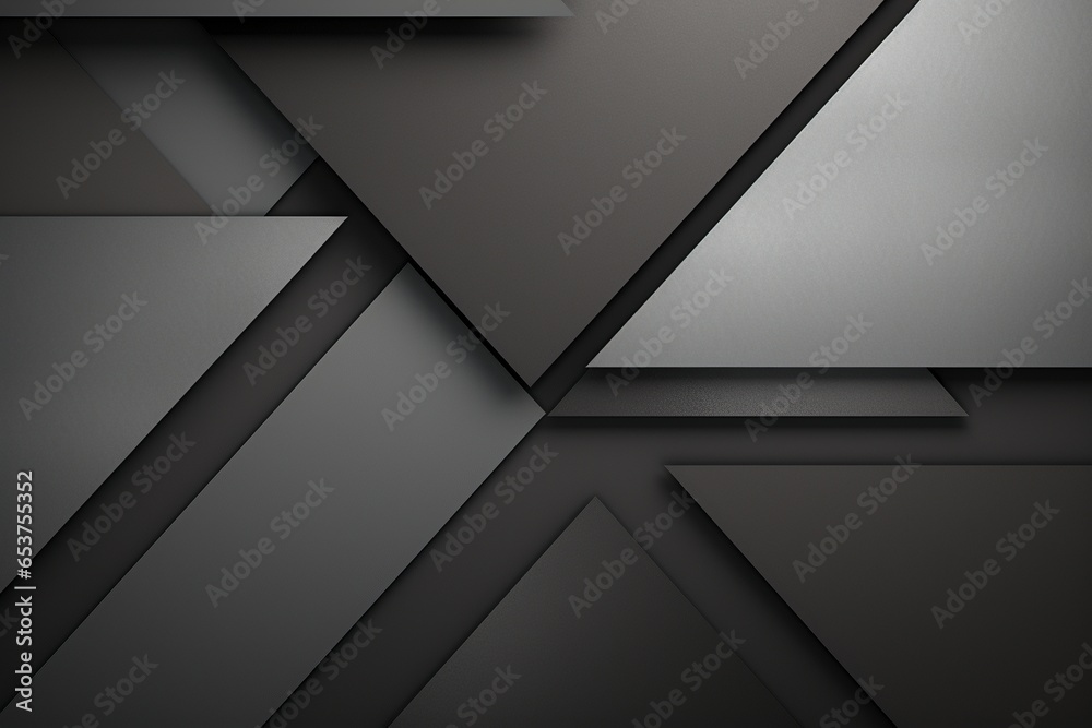 Geometric triangle shapes define this abstract modern background texture, enhanced by grainy noise. The image embodies a sophisticated interplay of lines, angles, and textures, elevating it with a tou Geometric triangle shapes define this abstract modern background texture, enhanced by grainy noise. The image embodies a sophisticated interplay of lines, angles, and textures, elevating it with a tou