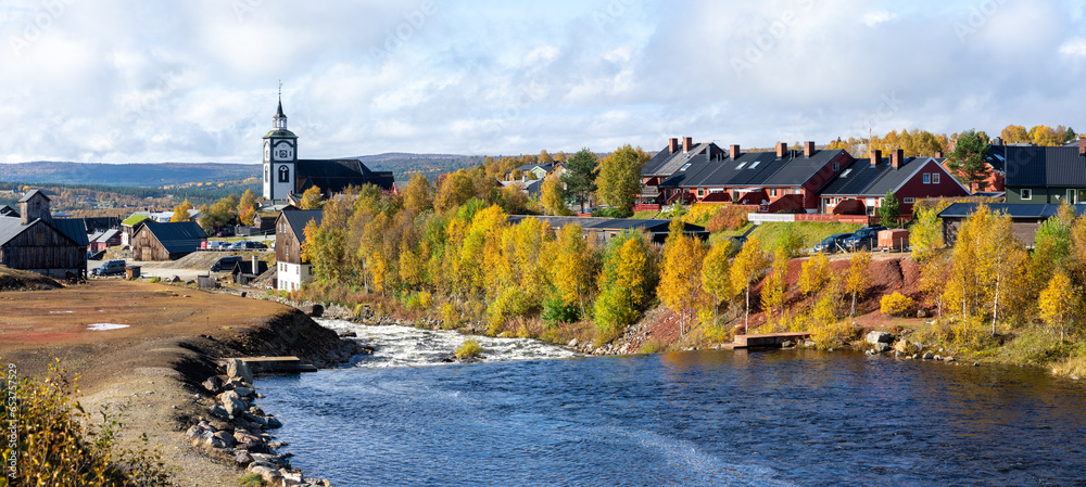 Autumn in Røros, Norway