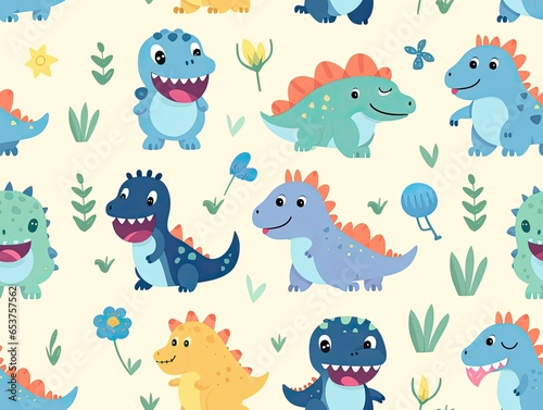 cute dinosaur pattern © Best