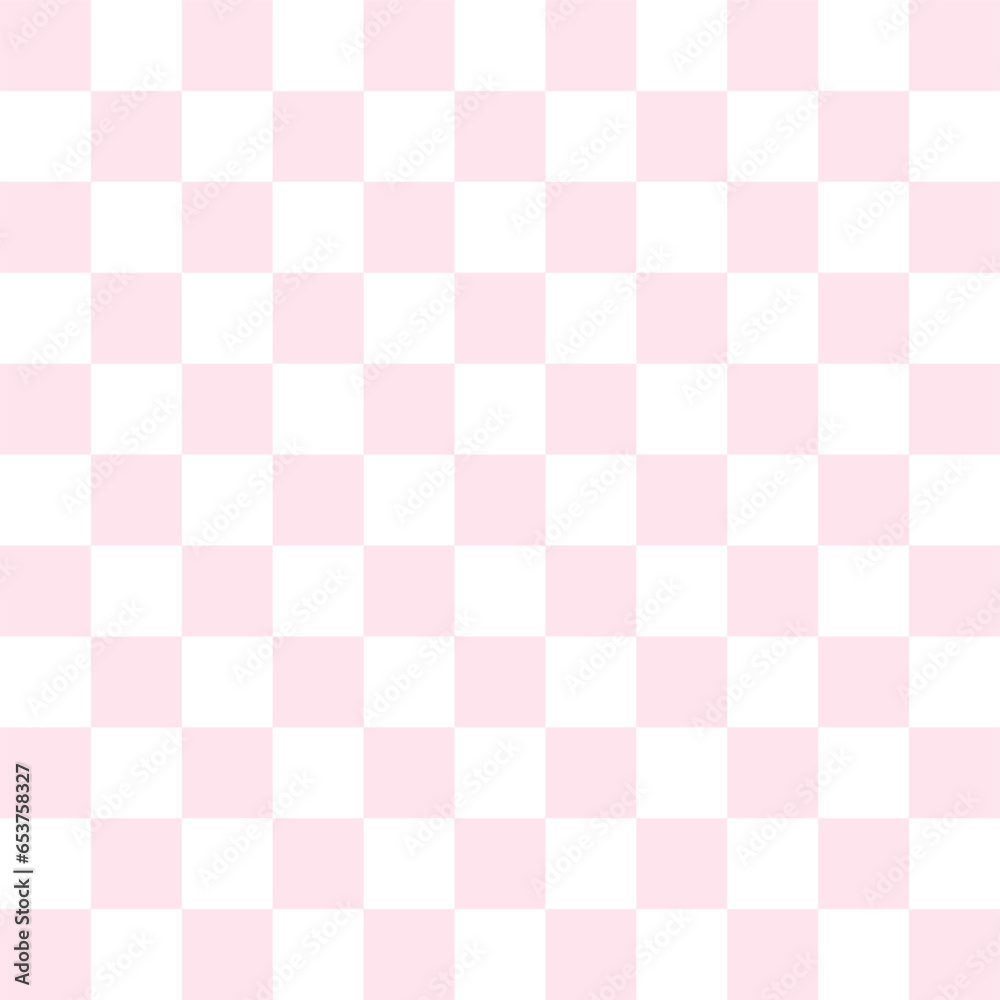 Checkered seamless pink and white pattern background use for background design, print, social networks, packaging, textile, web, cover, banner and etc. Checkered seamless pink and white pattern background use for background design, print, social networks, packaging, textile, web, cover, banner and etc.