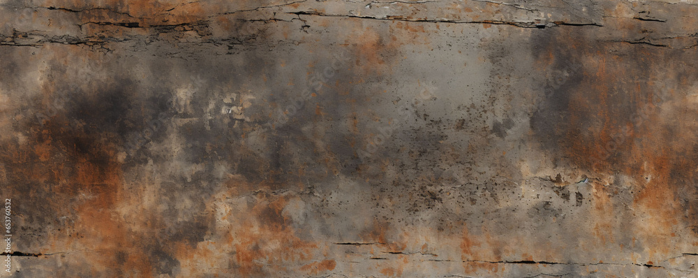 A technic rusted and scratched concrete wall texture. Grey concrete texture.