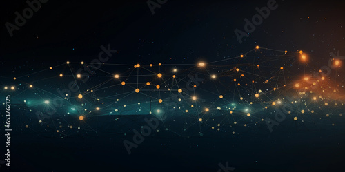 Abstract data technology background dark