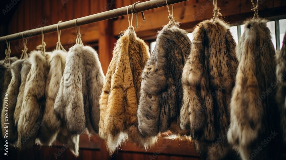 Fur Farming, Animal Welfare Problems. Fur Animal mink, fox and sable